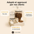 Distributeur croquettes & eau | Duos