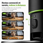 Distributeur de croquettes chat caméra intelligente | Miaou