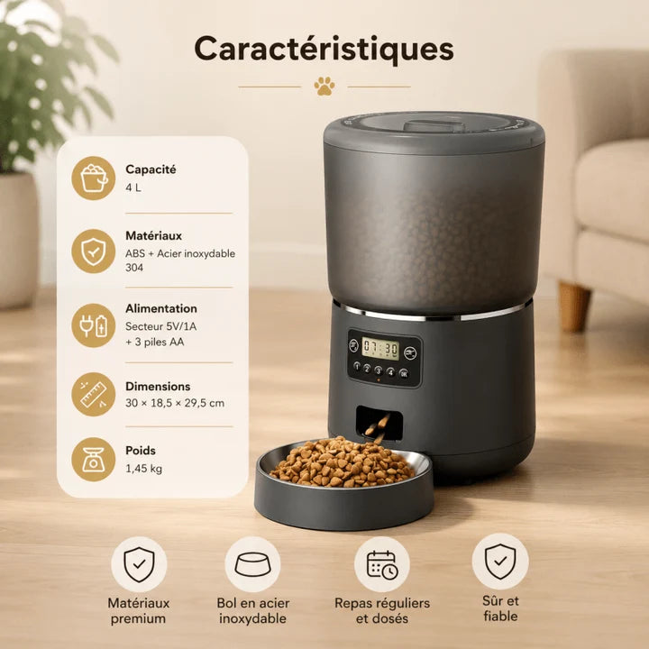 Gamelle automatique chat | Croquibox