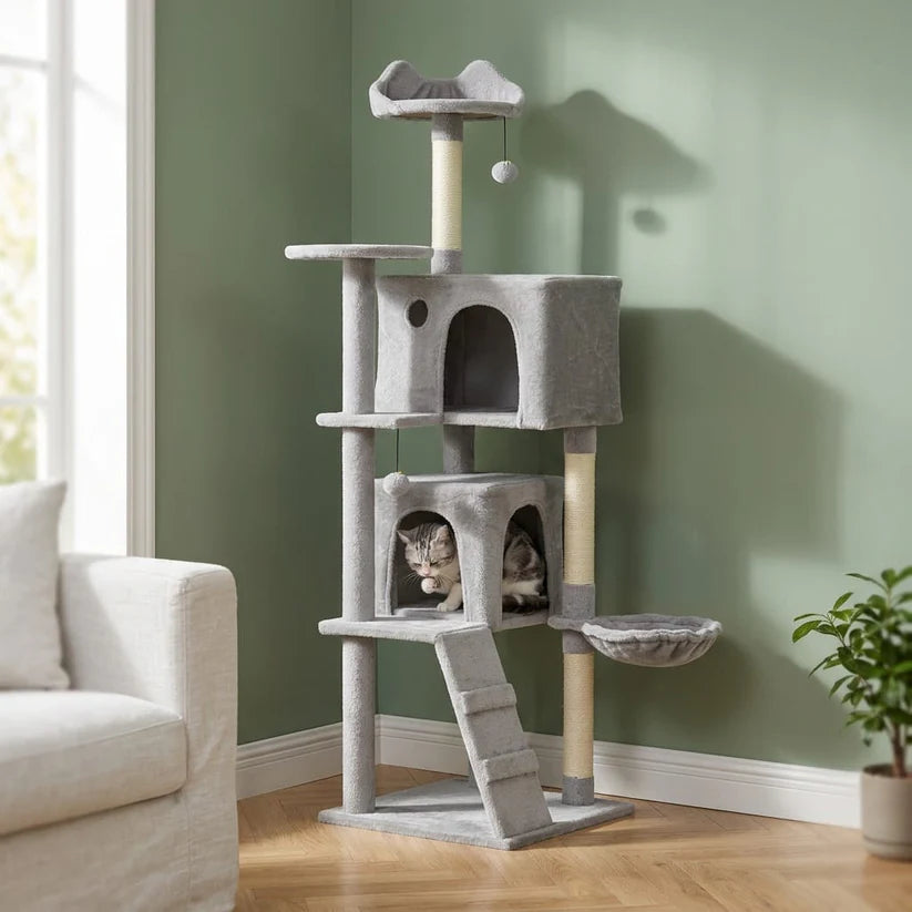Arbre à chat d'angle design — Aoia