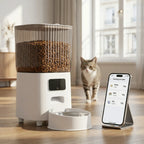 Distributeur de Croquette pour Chat Automatique Caméra | Surveille
